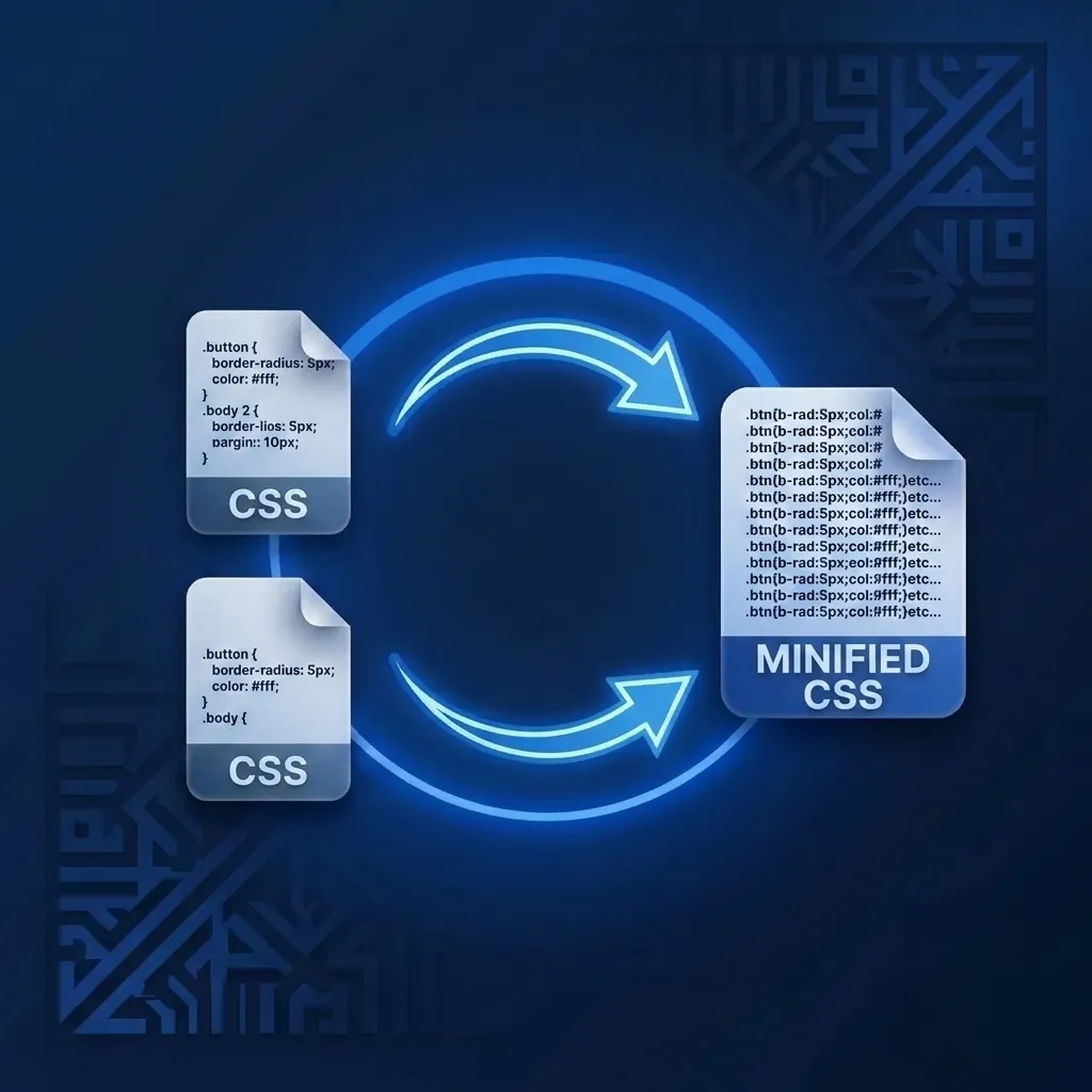 Ikon CSS Minifier Online Gratis: Kompres CSS Cepat & Aman